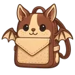 Chocolate Chip Bat Dragon Backpack