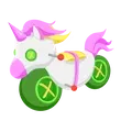 Unicorn Zombie Ponycycle