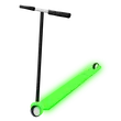 Neon Green Scooter