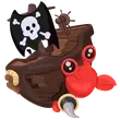 Pirate Hermit Crab
