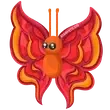 Vermilion Butterfly