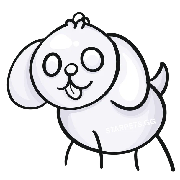 2D Doggy legendary, Adopt me