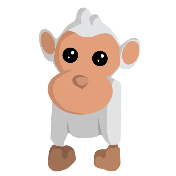Albino Monkey legendary, Adopt me