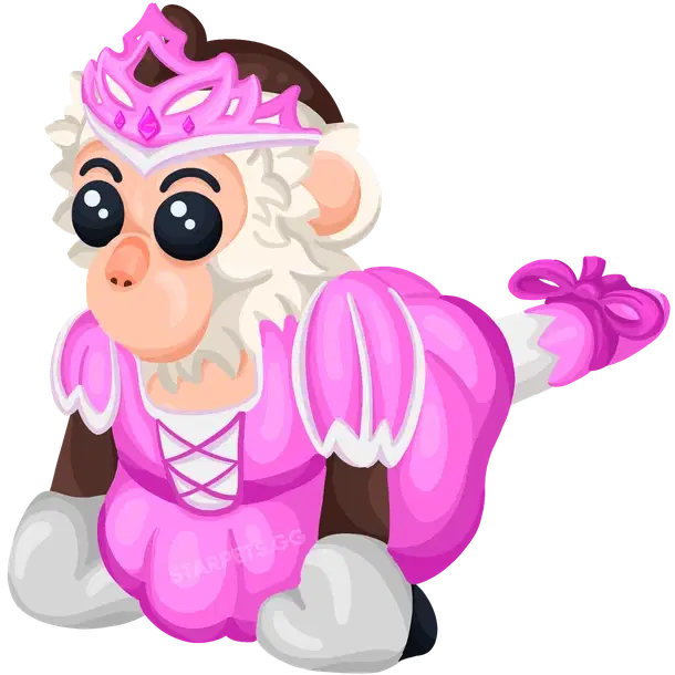 Princess Capuchin Monkey legendary, Adopt me