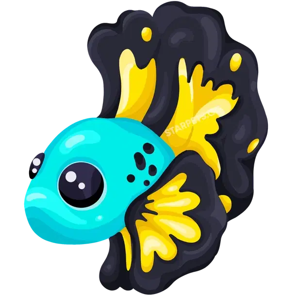 Blue Betta Fish legendary, Adopt me