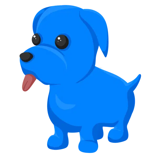 Blue Dog uncommon, Adopt me