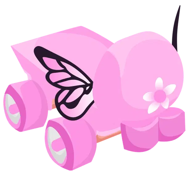 Butterfly Roller Skates rare, Adopt me