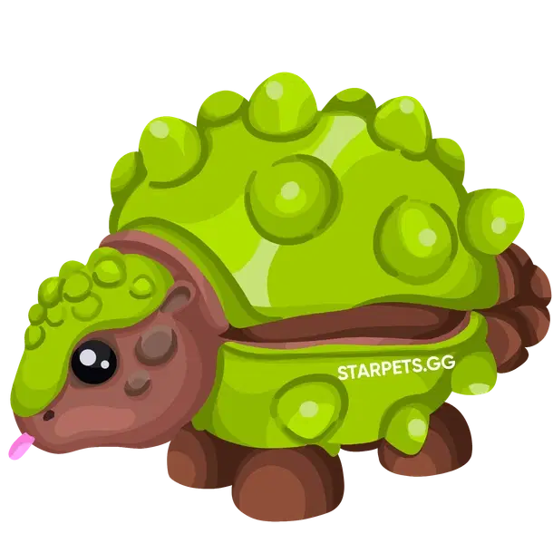 Chestnut Glyptodon rare, Adopt me