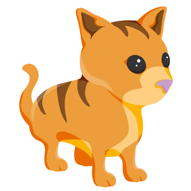 Ginger Cat ultra_rare, Adopt me