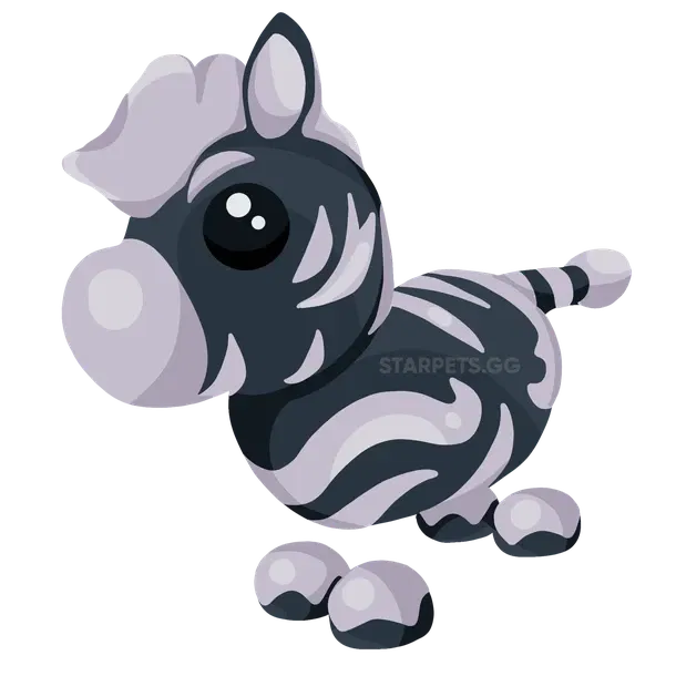 Ash Zebra common, Adopt me