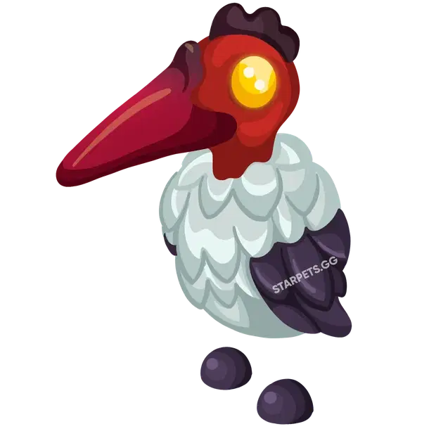 Marabou Stork rare, Adopt me