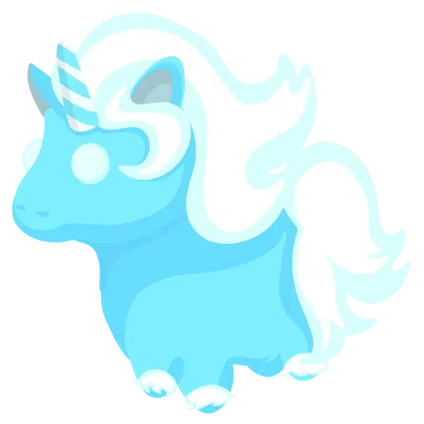Frost Unicorn legendary, Adopt me