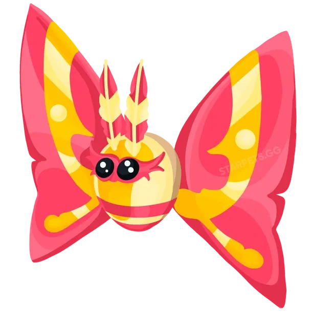 Rosy Maple Moth legendary, Adopt me
