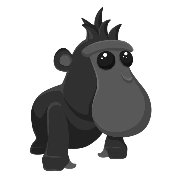 Black Macaque ultra_rare, Adopt me