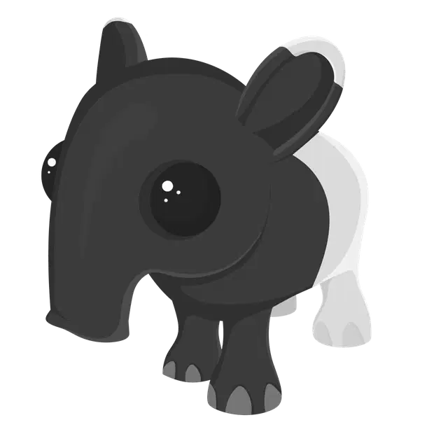 Malaysian Tapir common, Adopt me