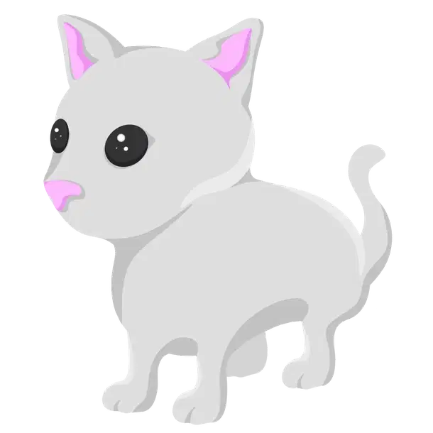 Snow Cat uncommon, Adopt me