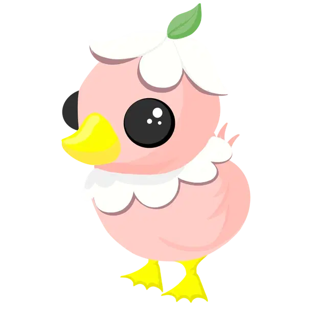 Flower Power Duckling ultra_rare, Adopt me