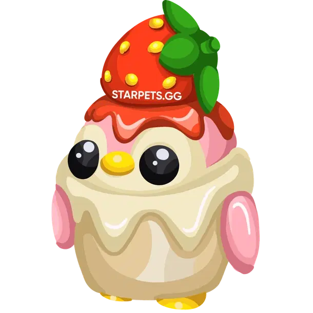 Strawberry Penguin legendary, Adopt me