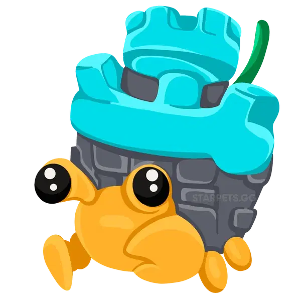 Castle Hermit Crab rare, Adopt me