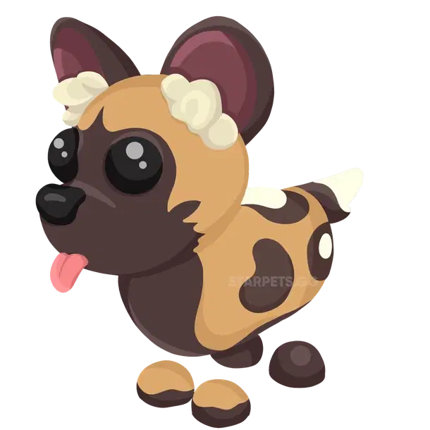 African Wild Dog ultra_rare, Adopt me