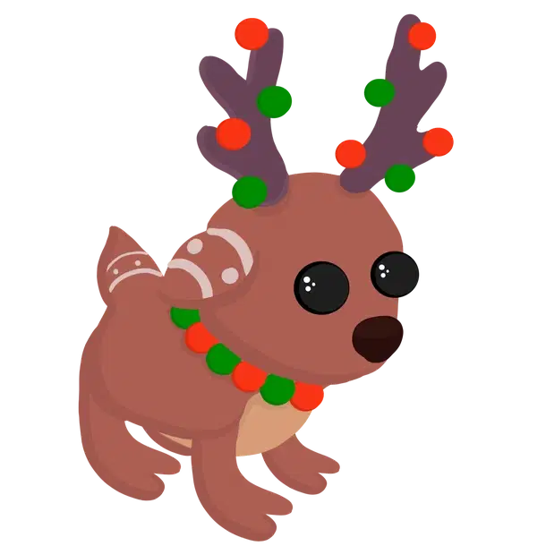 Gingerbread Reindeer ultra_rare, Adopt me