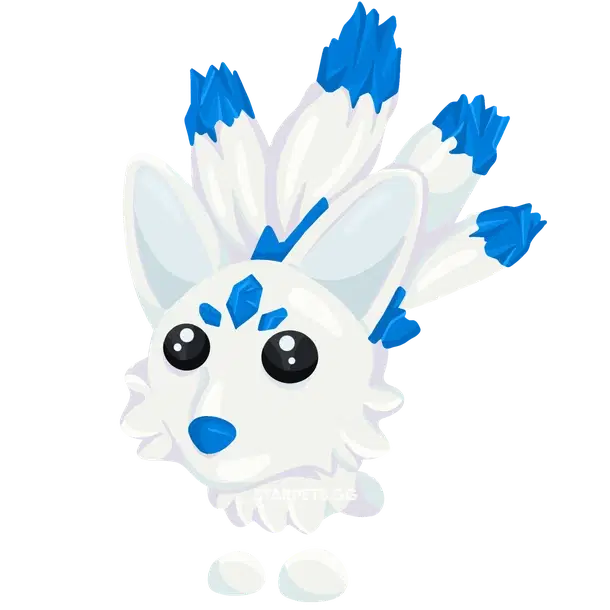 Glacier Kitsune legendary, Adopt me