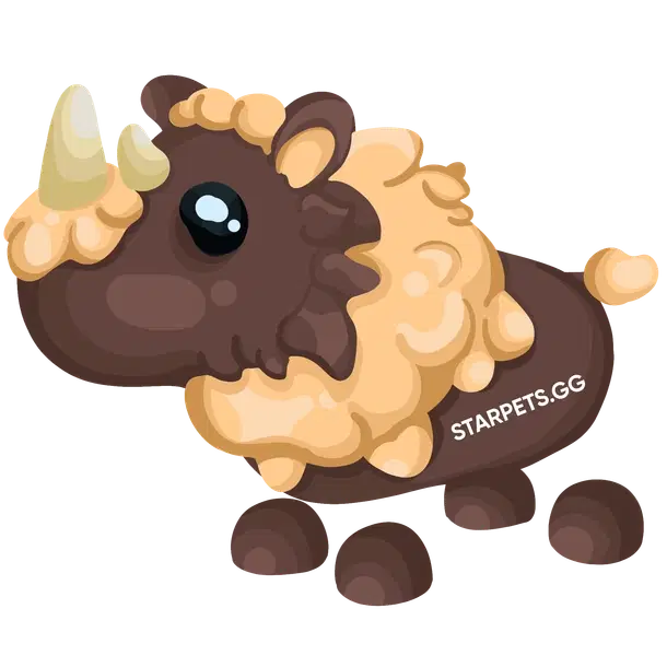 Woolly Rhino ultra_rare, Adopt me