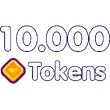 10000 Tokens