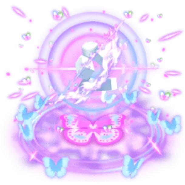 Butterfly Bow Emote rare, Blade Ball
