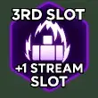 +1 STREAM SLOT (3RD SLOT)