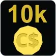 10.000 (10k) c$