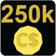 250.000 (250k) c$