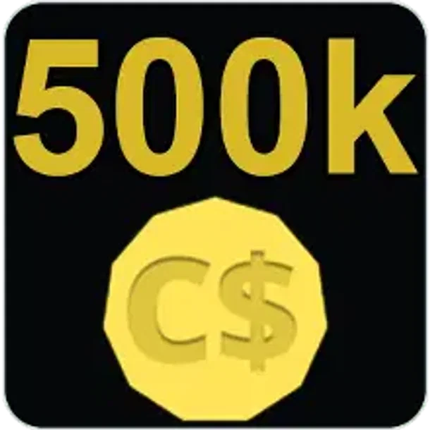 500.000 (500k) c$ currency, Fisch