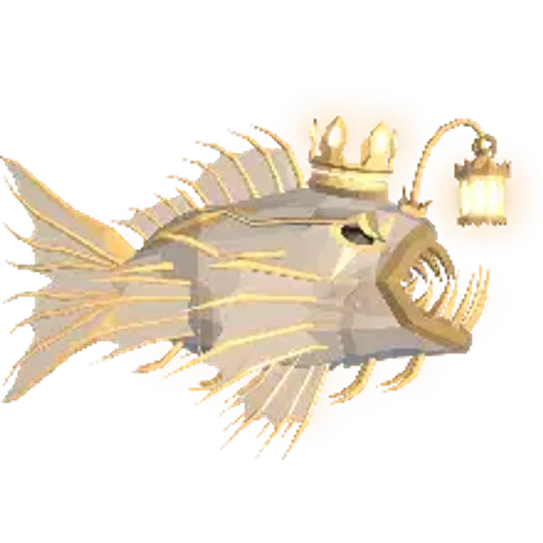 Crowned anglerfish rare, Fisch
