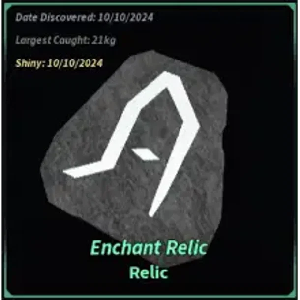 Enchant relic rare, Fisch