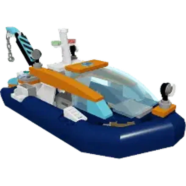 Explorer Diving Boat rare, Fisch