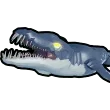 Mosasaur shark