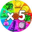 Wheel spins (x5)