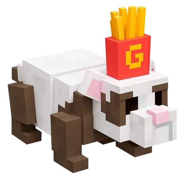 Mega French Fry Ferret divine, Grow a Garden