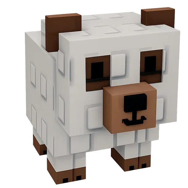 Ghost Bear rare, Grow a Garden