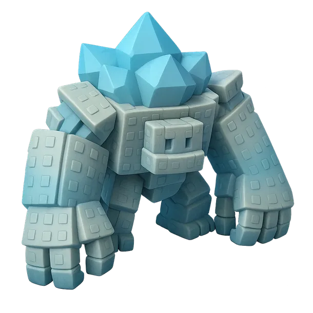 Ice Golem prismatic, Grow a Garden