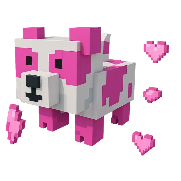 Pink Panda legendary, Grow a Garden