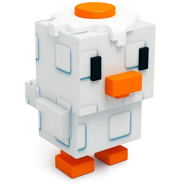 Sunny-Side Chicken uncommon, Grow a Garden