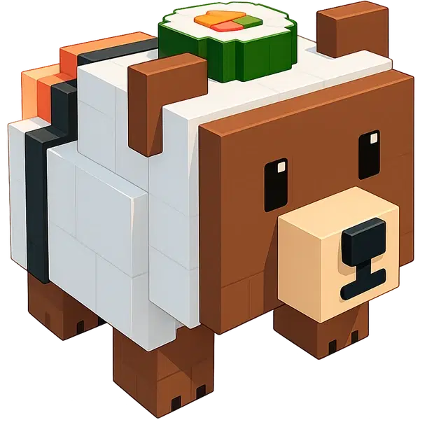 Shiny Sushi Bear legendary, Grow a Garden