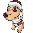 Santa Dog