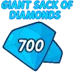 Giant Sack of Diamonds