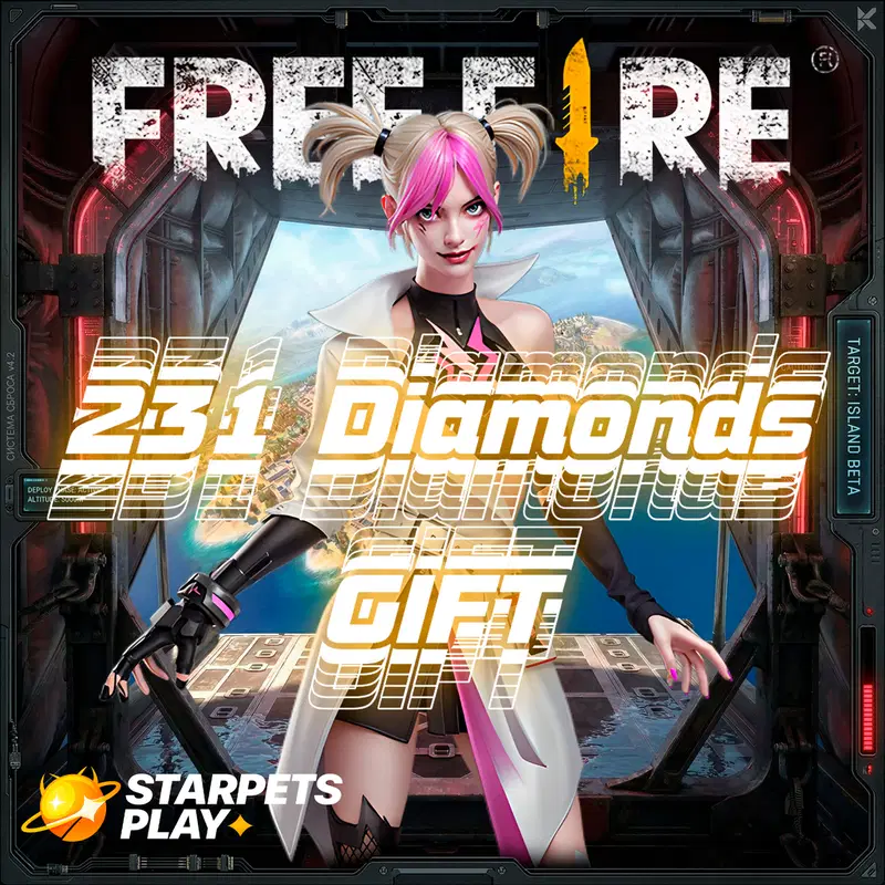 231 diamonds gift — Free Fire