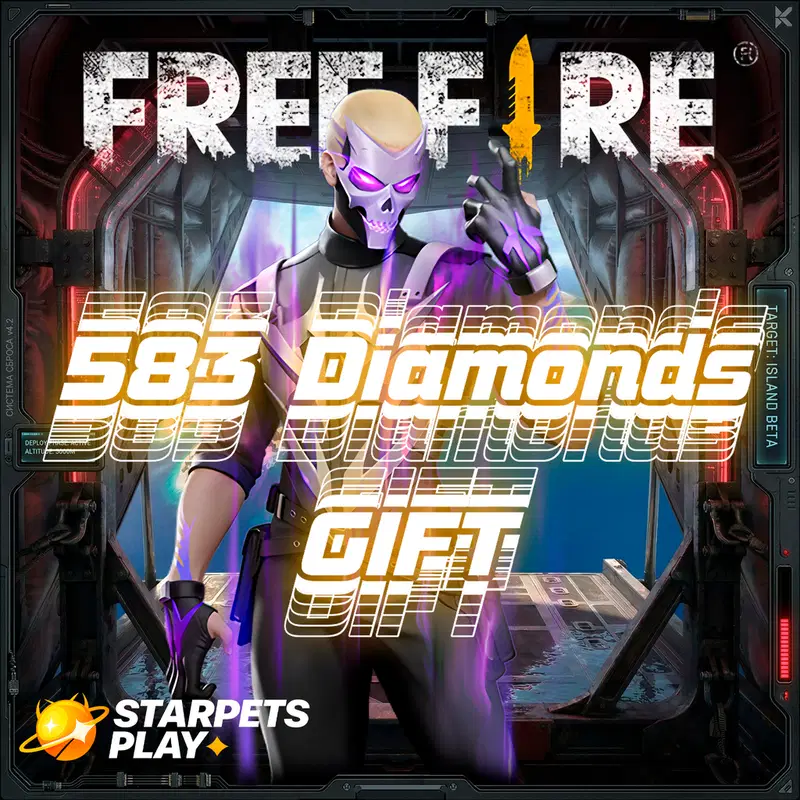 583 diamonds gift — Free Fire