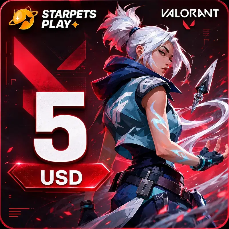 5 USD balance — Valorant