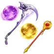The World + Cosmic Being + Great Mage + Dragon Goddess